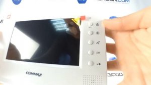 Обзор Распаковка видеодомофона Commax CDV-71AM White