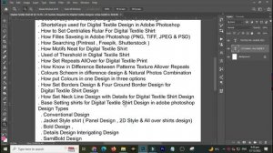 Photoshop 2023: Textile Design New Things Adobe Photoshop || Urdu / Hindi || SaQib Designer