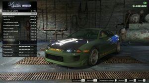 КАК СДЕЛАТЬ Mitsubishi Eclipse ИЗ ФОРСАЖА 1 В ГТА 5 ОНЛАЙН