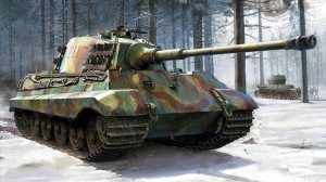 что он делает на (Tiger II) я в шоке?  (Мир Танков)