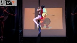 Воздушные полотна, танец на полотнах, акробатика полотна. Воздушная гимнастика. Арина Мороз, Aleksa
