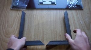 Стеклянная полка из подставки от телевизора своими руками