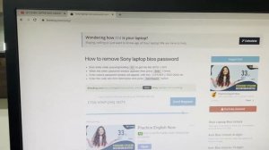 SONY LAPTOP BIOS PASSWORD RESET FREE IN HINDI