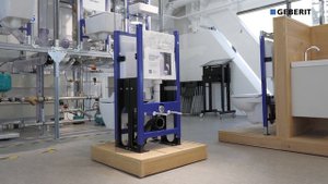 Сравнение инсталляций для подвесных унитазов Geberit Delta и Sigma