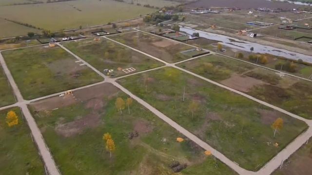 Поселок Рыболово с высоты птичьего полета. смотреть онлайн