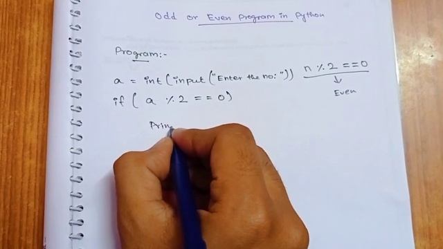 Odd or Even Program in Python - Tamil | Techtors