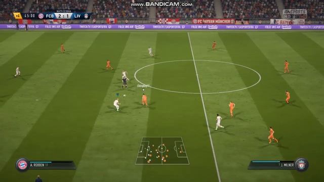 Раскатали Liverpool FC @  FC Bayern München  и противник с позором сбежал