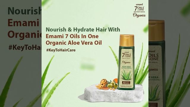 #KeyToHairCare - Aloe Vera #shorts #Emami7oilsInOneOrganic смотреть онлайн