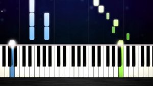 Chopin - Waltz in A minor - SLOW EASY Piano Tutorial by PlutaX