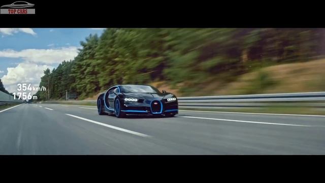 [Top Cars]: BUGATTI Chiron SPEED TEST - WORLD RECORD смотреть онлайн