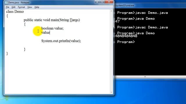 8. Java Tutorial: Data types in java смотреть онлайн