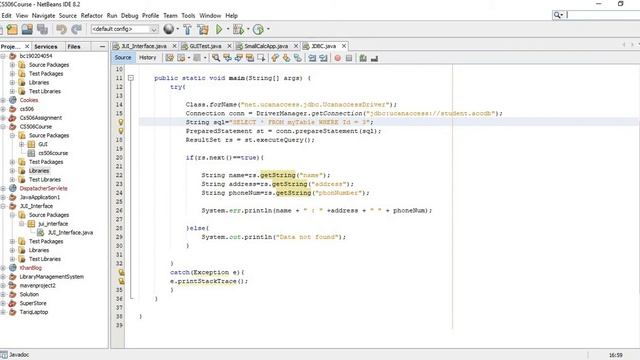 cs506 lecture 14 || java data base connectivity || jdbc смотреть онлайн