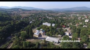 Охотничий дом Юсуповых село Соколиное Бахчисарайский район с высоты птичьего полета