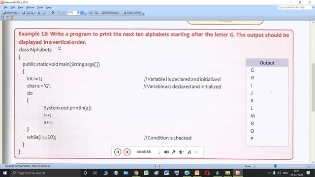 ICSE JAVA | DO WHILE | CH-6- DECISION CONTROL STRUCTURES | Part-6 | DO WHILE LOOP in JAVA