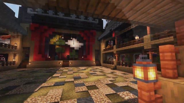 ОБЗОР НАШЕГО ГОРОДА В МАЙНКРАФТ // MINECRAFT 1.19.2
