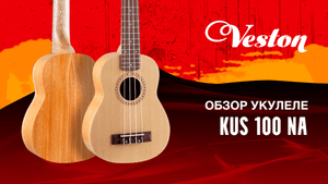 Обзор на укулеле VESTON KUS 100 NA