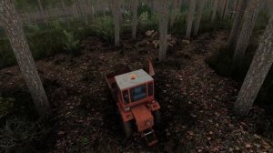 [РП] ПРИВЕЗ БАБУШКЕ ДРОВА НА ТРАКТОРЕ Т-16!