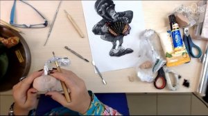 Часть 1. Кукла своими руками. Обезьянка из полимерной глины