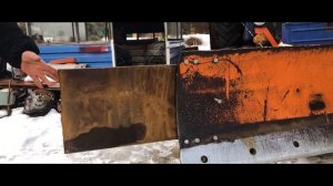 Уширитель отвала на т40