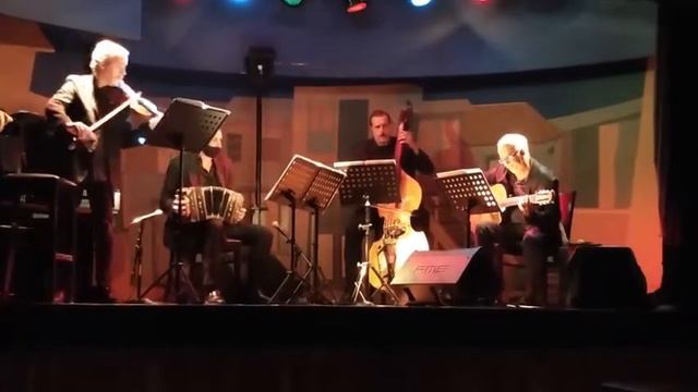 "Adiós Nonino" (parte del tema) Por Esteban Morgado Cuarteto. смотреть онлайн