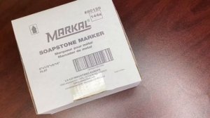 Markal SOAPSTONE MARKER/ Тальковый мел/ Набор мелков для сварщика / Мраморный мелок / Мыльный камен