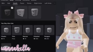 how to get the HEAD CHEEKS for FREE *roblox* || iiannabxlla