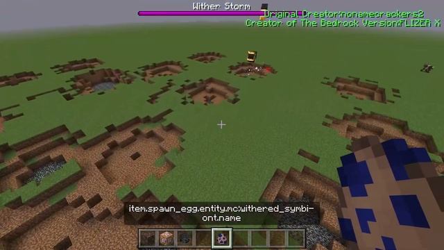 Cracker's Wither Storm ADDON in Minecraft PE смотреть онлайн