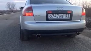 Выхлоп ауди а6 v.6 2.4