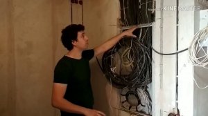 Электромонтаж в 3к квартире 80м2 Электрик Уфа Аким Ильясов