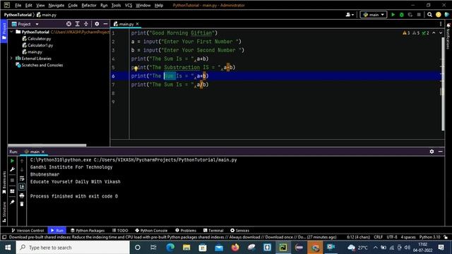 USER-DEFINED FUNCTIONS IN PYTHON WITH EXAMPLE|EDUCATE YOURSELF DAILY