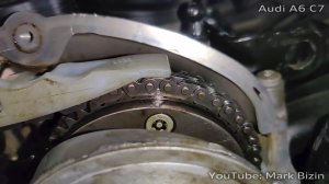 Замена цепи ГРМ и цепи балансиров 2.0 TFSI Audi A6 C7 / Replacing the timing chain and balance chain