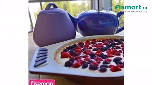 Покупки для кухни | Сервировка стола: обзор Сахарница Fissman Violet 600 мл. 9328 | fismart.ru смотреть онлайн