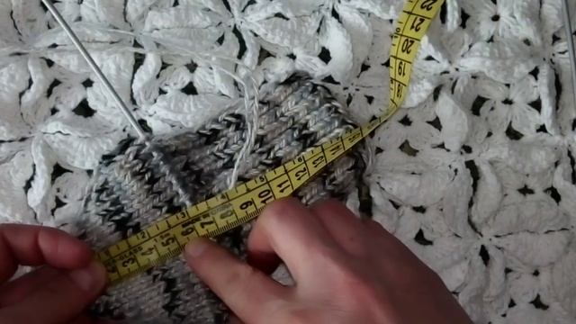 Детские носочки на 2-х спицах#вязание #спицами #длямалышей