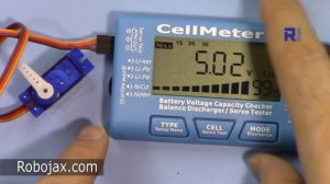 Introduction to CellMeter 8 Lithium, Servo and ESC Tester