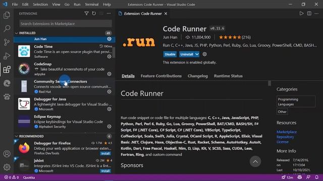 How to run Java in  Visual Studio Code