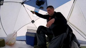 ловля корюшки (озеро Большой Кисегач)