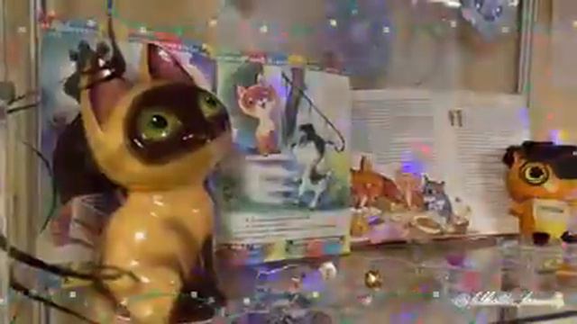 Интерактивная выставка "Кошки гуляют по страницам"