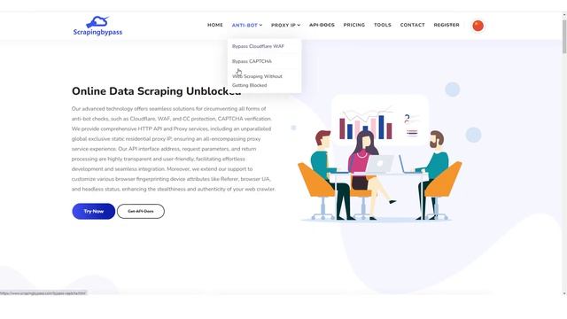 Zenrows Alternative | ScrapingBypass Web Scraping API Bypass Cloudflare Captcha