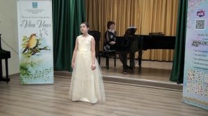 Костикова Валерия - А. Аренский "Спи, дитя моё, усни"