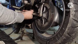 Обслуживание ST1100.Колодки.Масло/motorcycle service