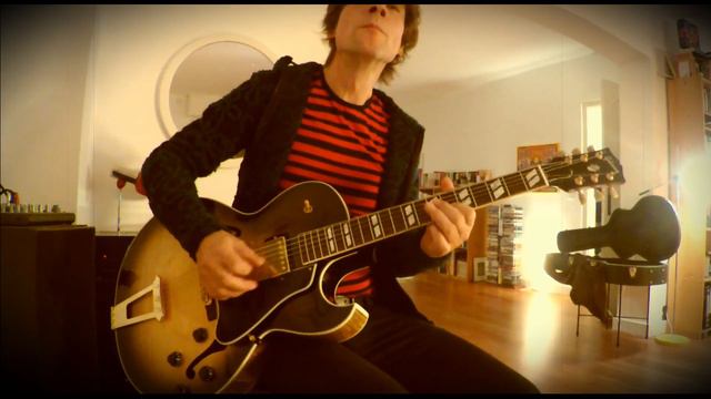 2007 Gibson ES-175 sunburst смотреть онлайн