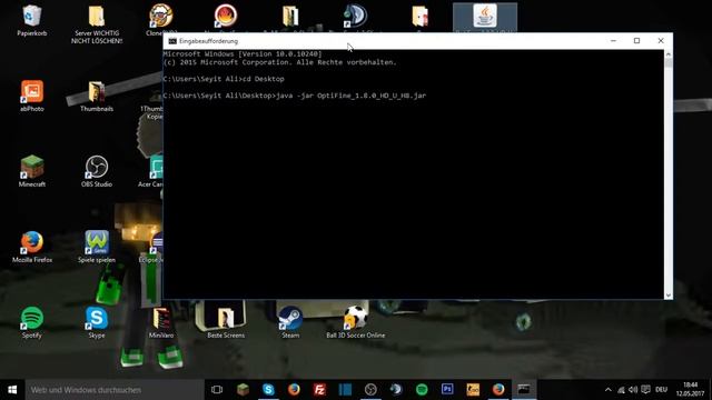 Optifine ohne Java installieren 100% ?(German) Tutorial смотреть онлайн
