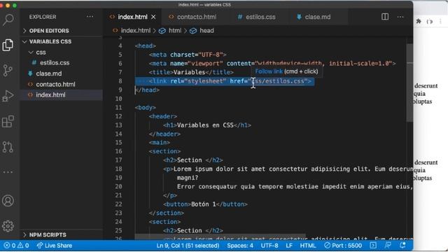 Personalizar Propiedades (variables CSS) e @import смотреть онлайн