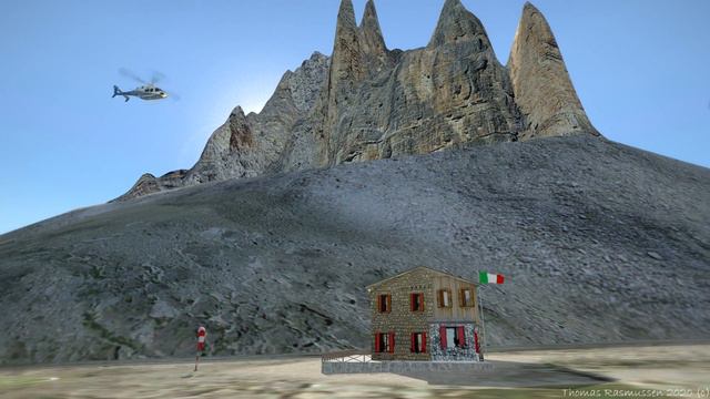 Dolomites 3D Drei Zinnen Natural Park for X-plane 11 (Frank Dainese-Fabio Bellini) смотреть онлайн