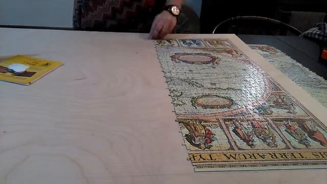 Наклеиваем пазл