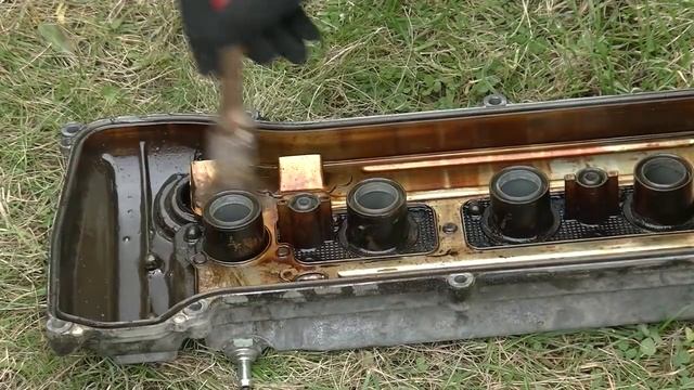 Замена прокладки клапанной крышки на тойота камри 2004г.в 2.4.Своими руками смотреть онлайн