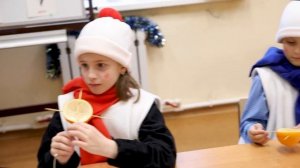 «Эко-кормушка из апельсинов и грейпфрута»