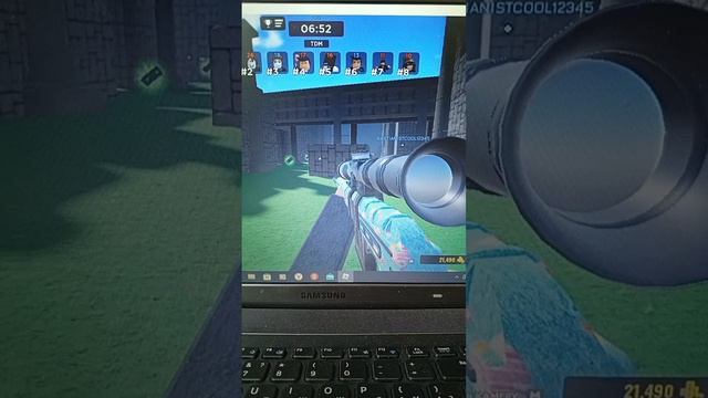игра:роблокс карта: gunfight arena