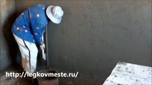 Штукатурка стен своими руками цементным раствором
