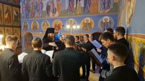 Архиерейский мужской хор Успенского кафедрального собора г. Иваново. Видеозапись Богослужения.